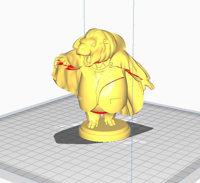 Dracula Moo Deng - Halloween Special Hippo 3D print model_7