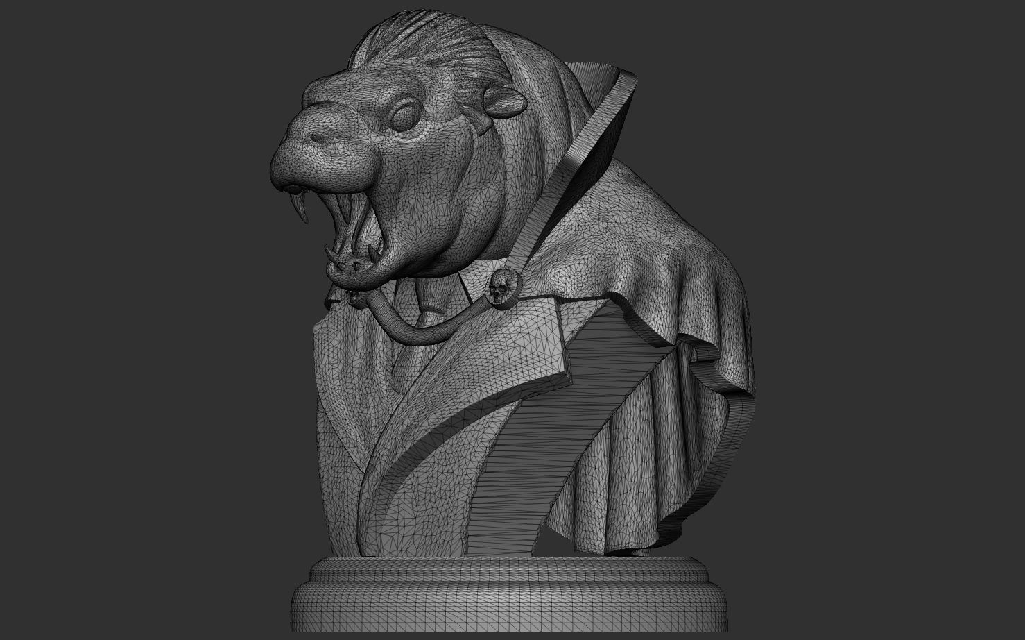 Dracula Moo Deng - Halloween Special Hippo 3D print model_6