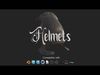 Helmets Low-poly 3D model_1