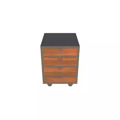 Bed table in Loft style