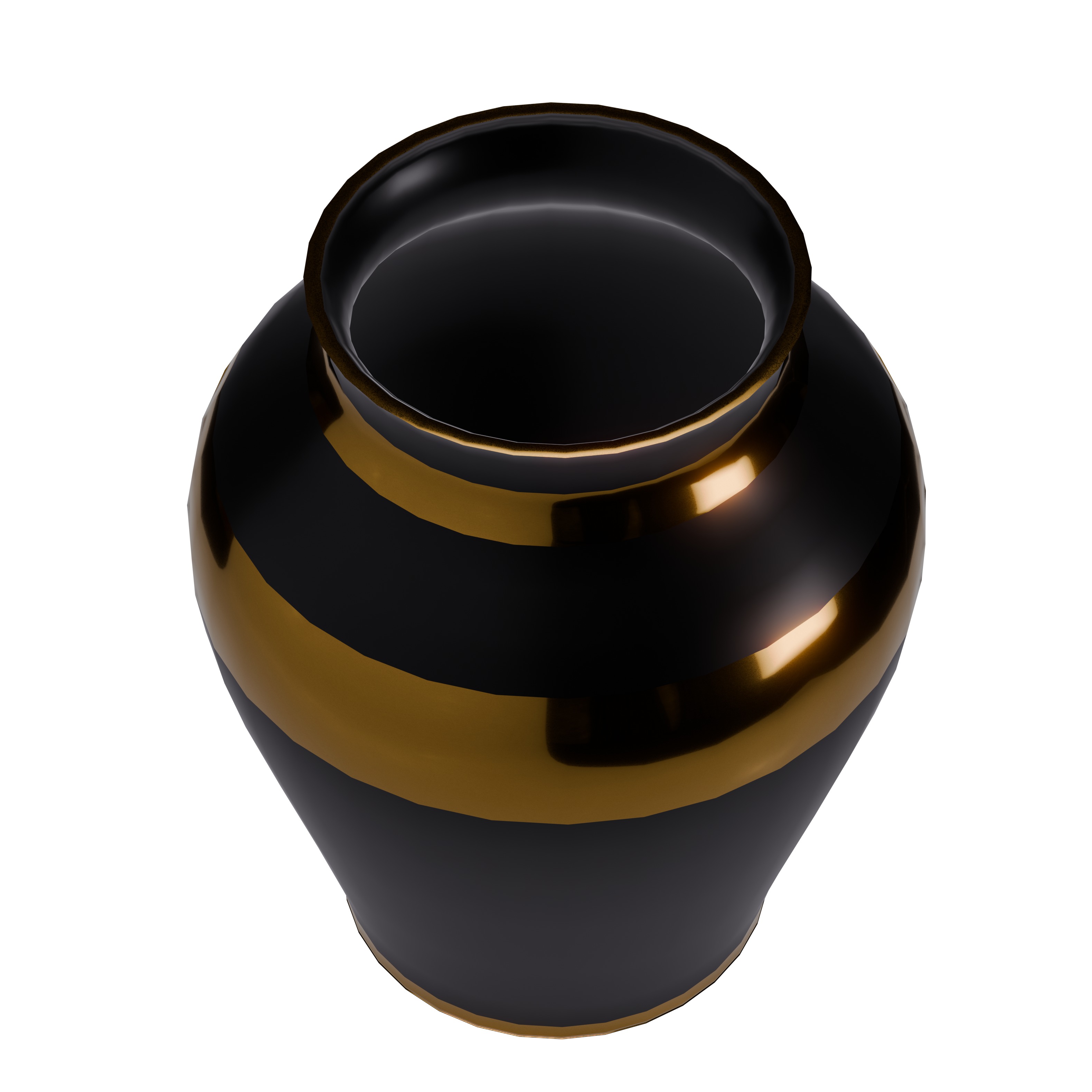 3D model vase Low-poly 3D model_1