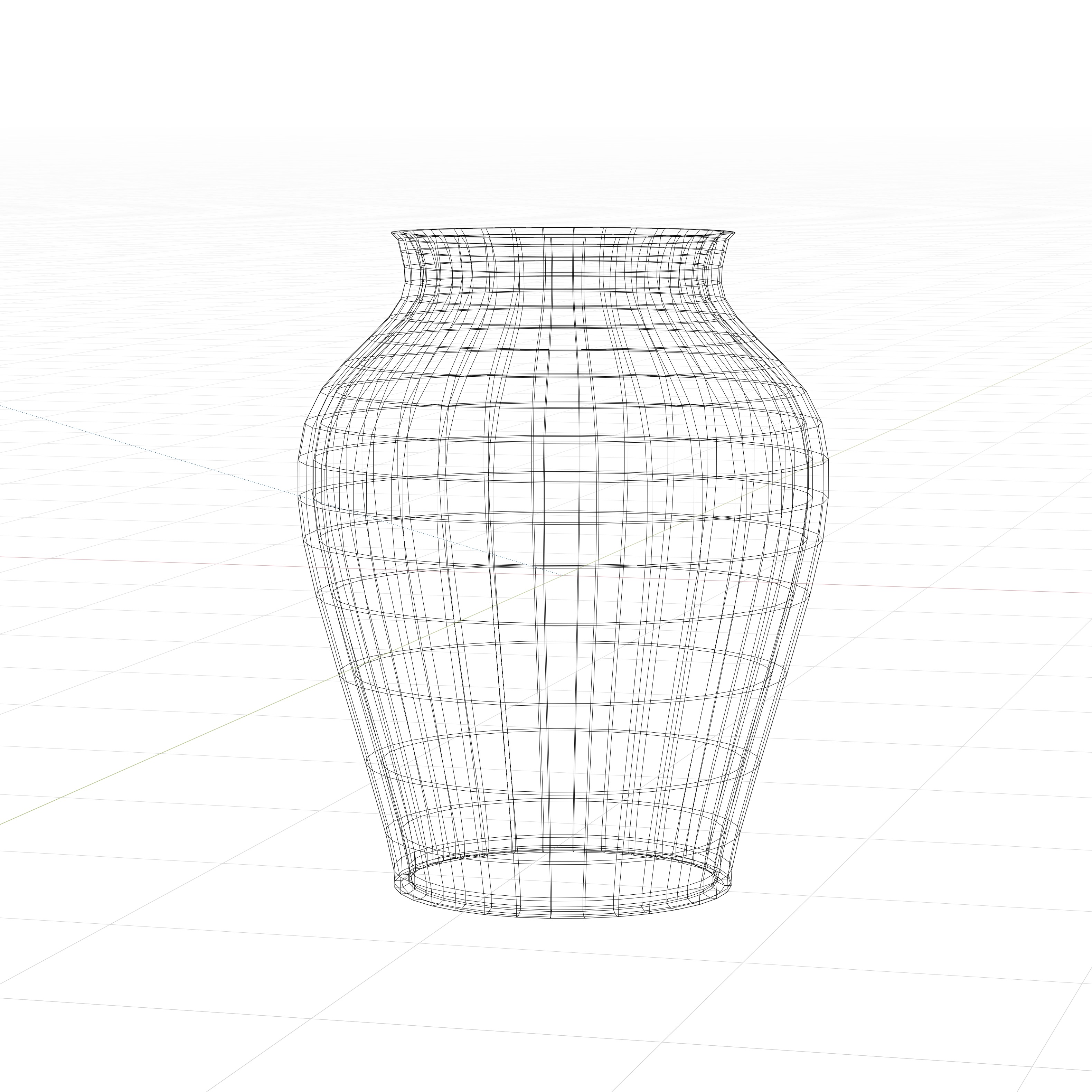 3D model vase Low-poly 3D model_6