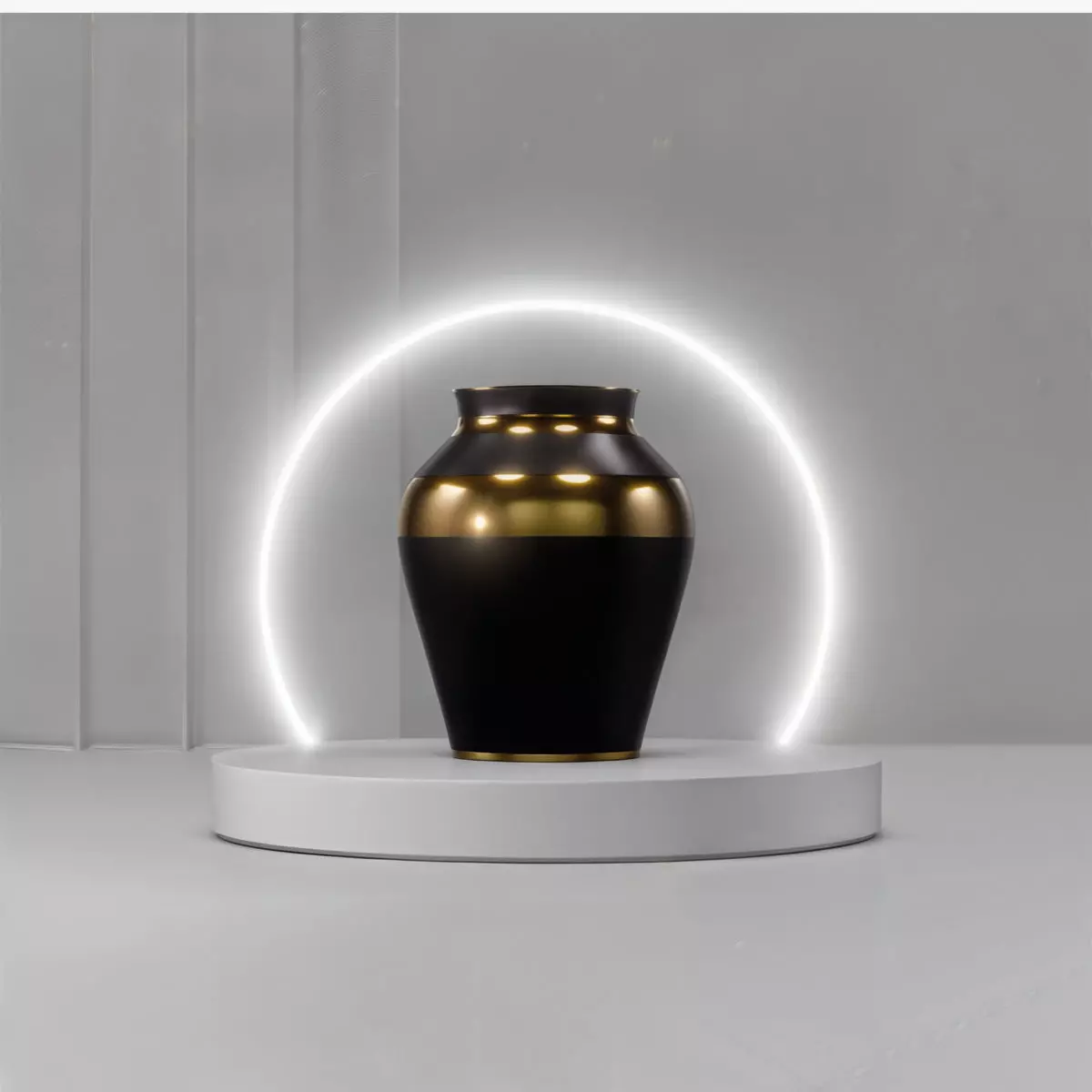 3D model vase Low-poly 3D model_0