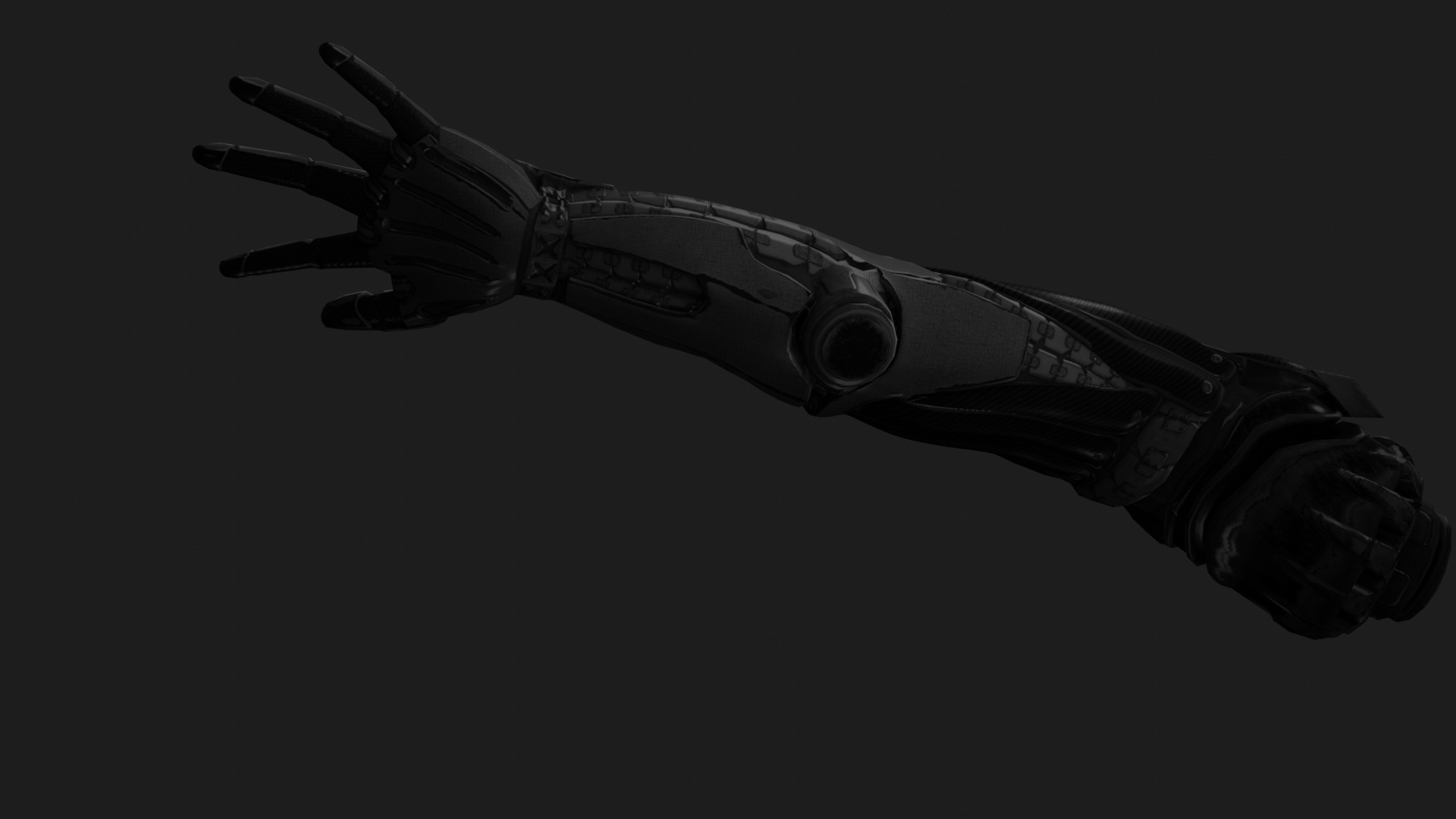 Robotic Human Arm  3D model_18
