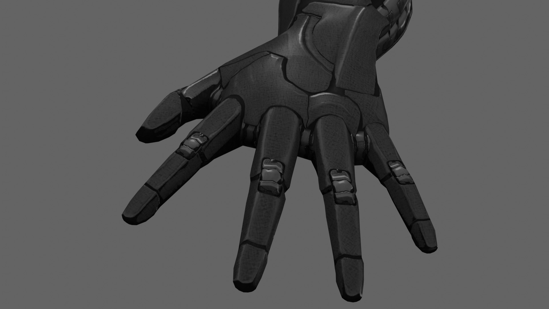 Robotic Human Arm  3D model_12