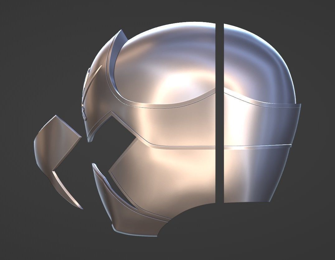 Kaizoku Sentai Gokaiger Red Helmet 3D print model_13