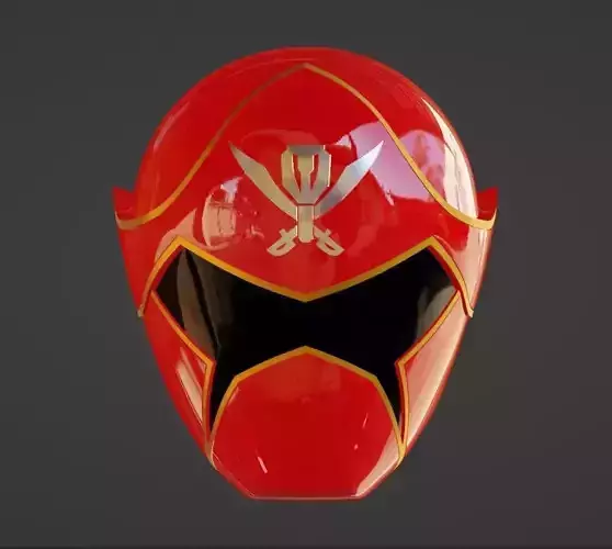 Kaizoku Sentai Gokaiger Red Helmet 3D print model