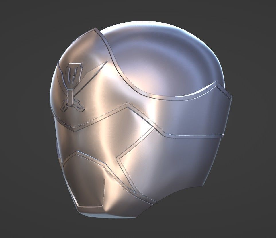 Kaizoku Sentai Gokaiger Red Helmet 3D print model_9