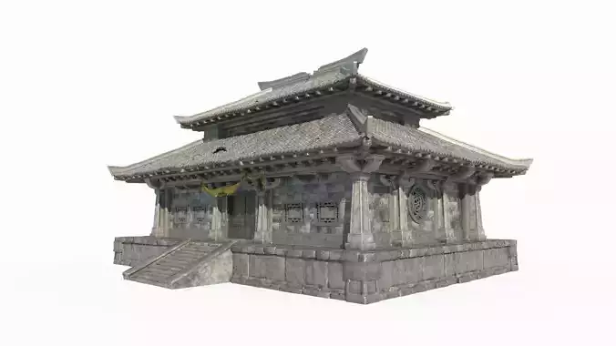 Asian Ancient Architecture Military Camp