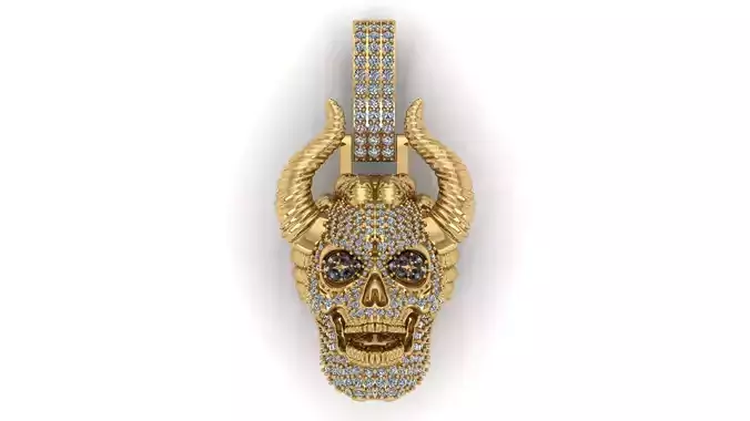 skull pendant