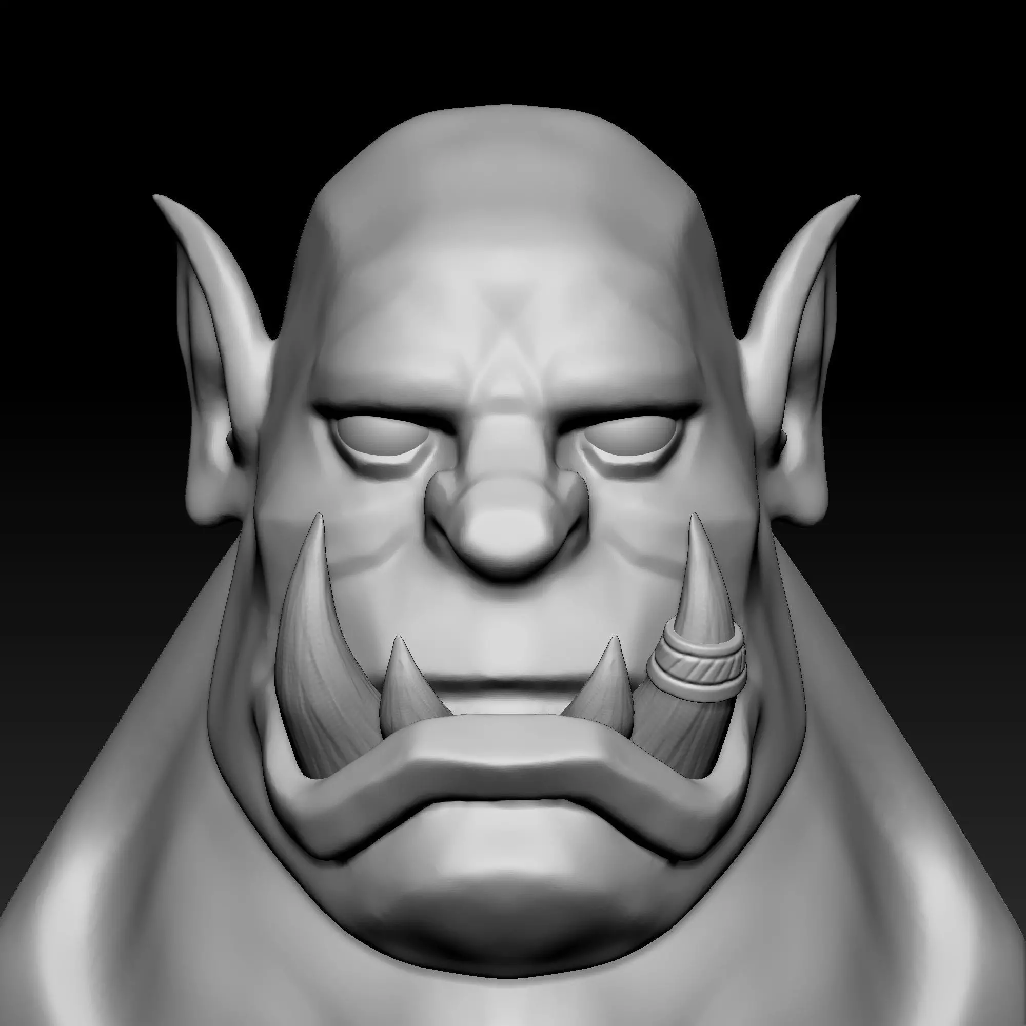 Head 030 3D print model_0