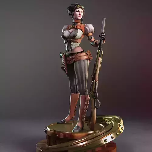 Lady Mechanika 3D print model