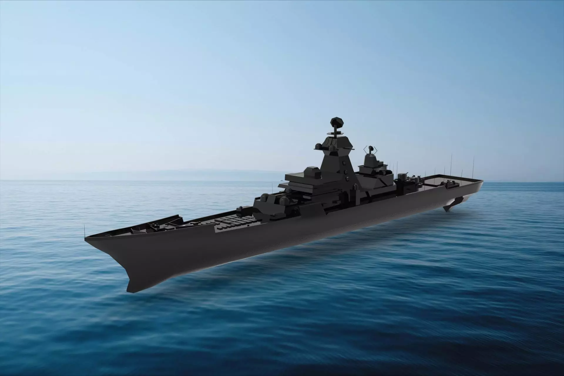 Kirov-class battlecruiser 3D model_0