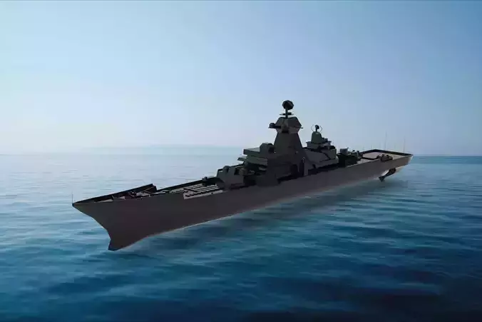 Kirov-class battlecruiser 3D model