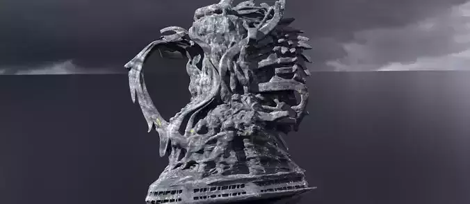 Cthulhu Stone Sceptre rock