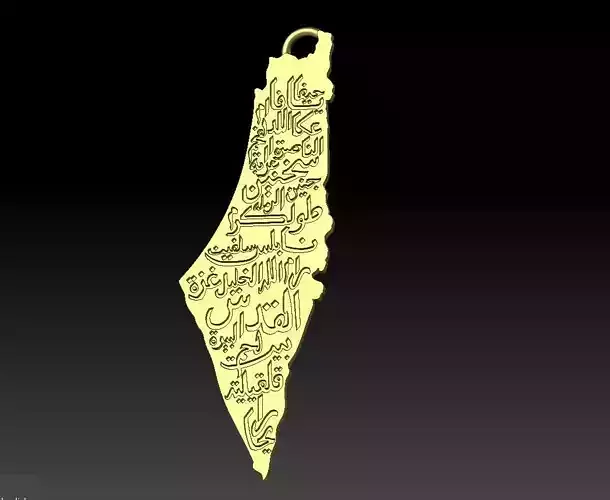 map of Palestine