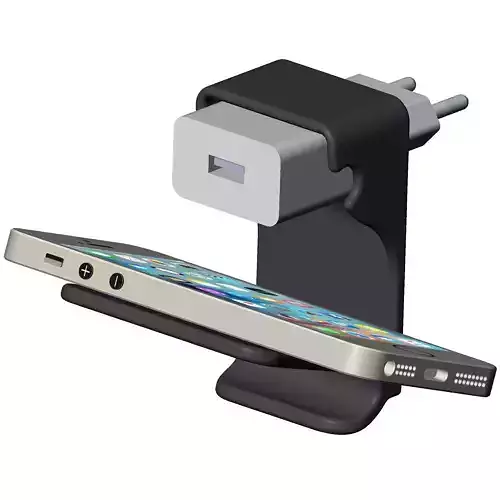 Multi Purpose Cell Phone Holder Stand 3d model