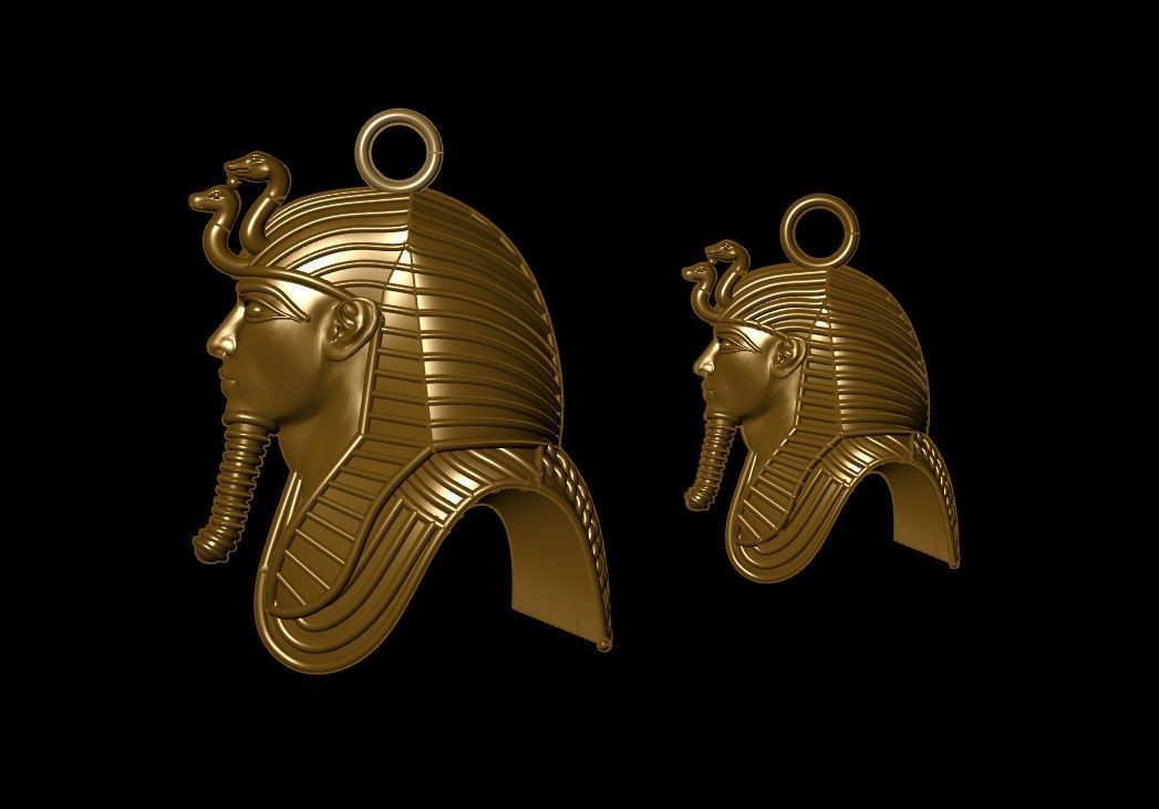 Pharaoh King Tut   3D print model_6