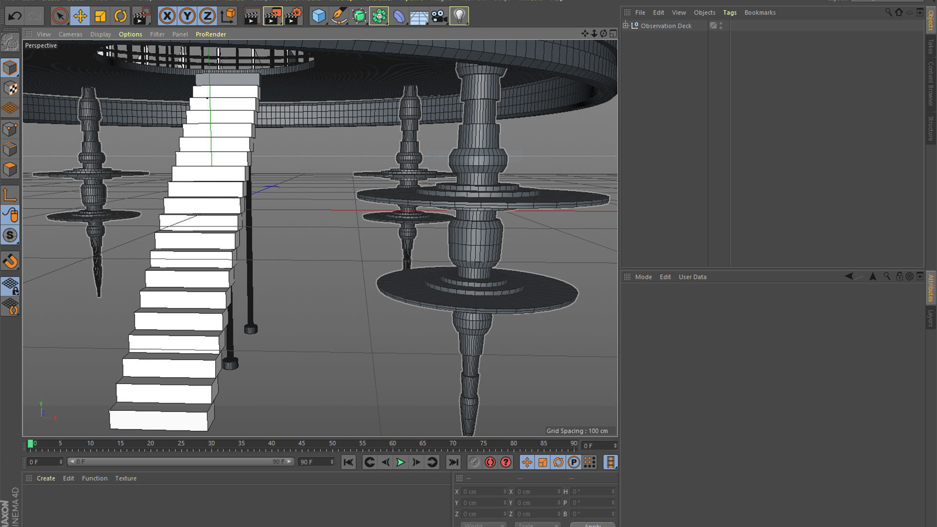Sci Fi Observation Deck 2 Free 3D model_14
