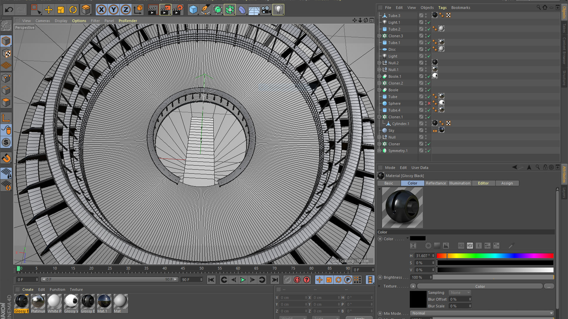 Sci Fi Observation Deck 2 Free 3D model_16