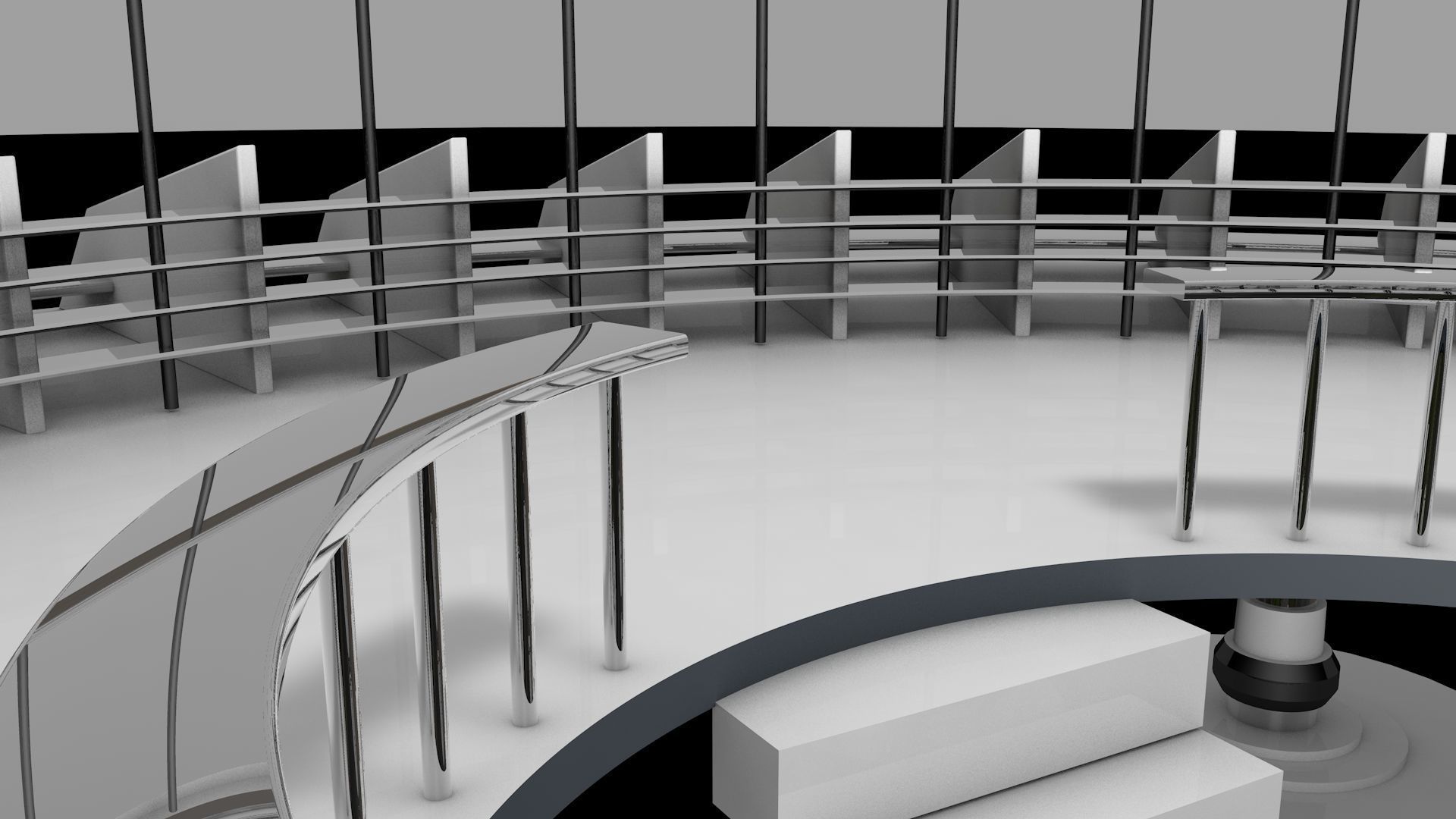 Sci Fi Observation Deck 2 Free 3D model_11
