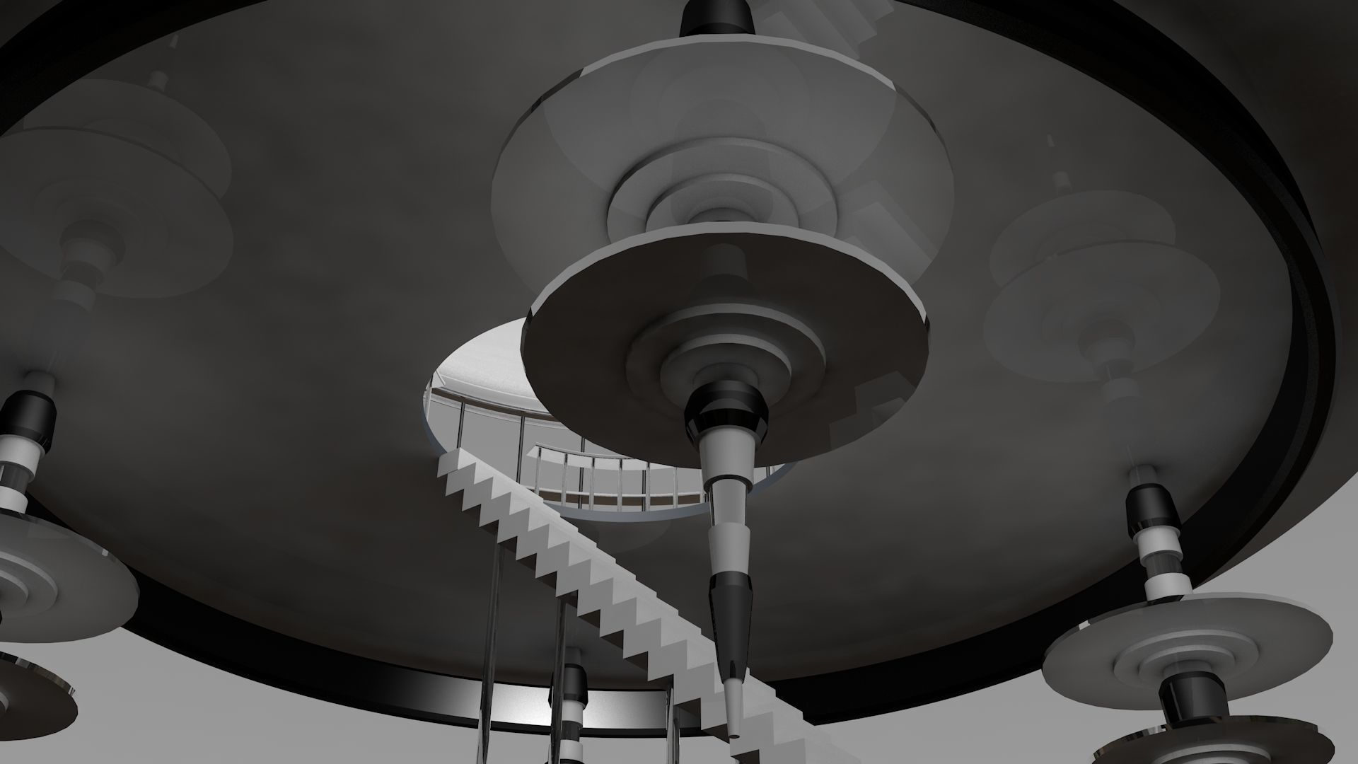 Sci Fi Observation Deck 2 Free 3D model_10