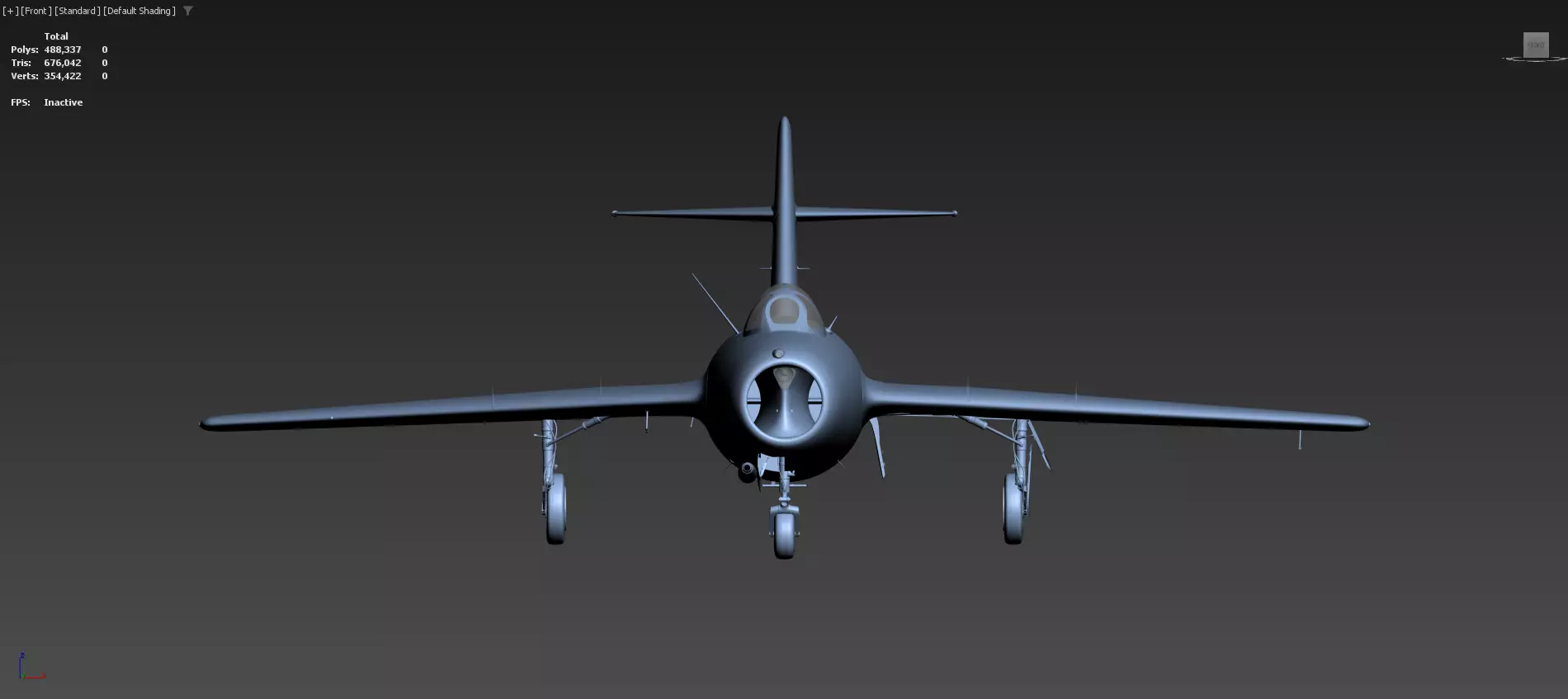 MiG-15 3D model_0