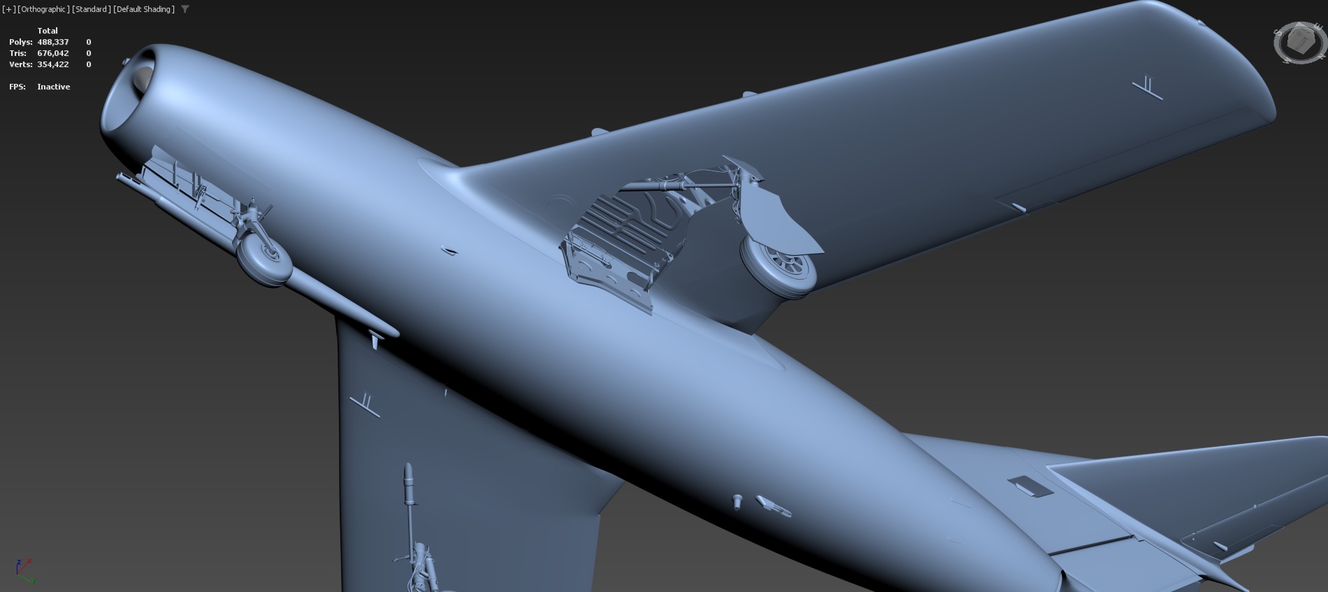 MiG-15 3D model_1