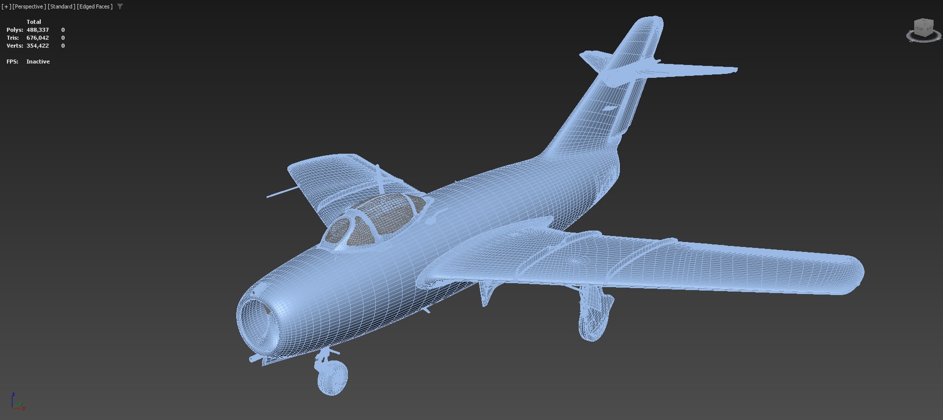 MiG-15 3D model_4