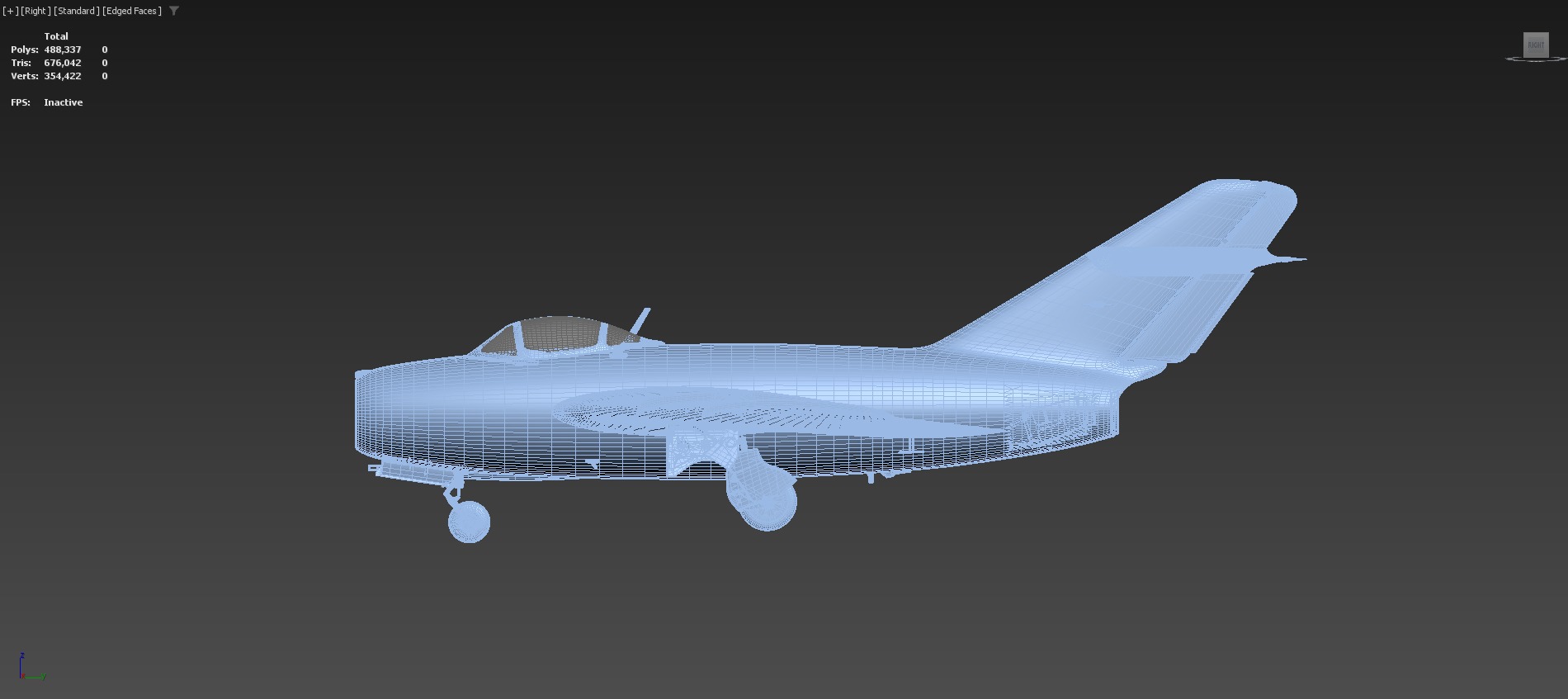 MiG-15 3D model_2