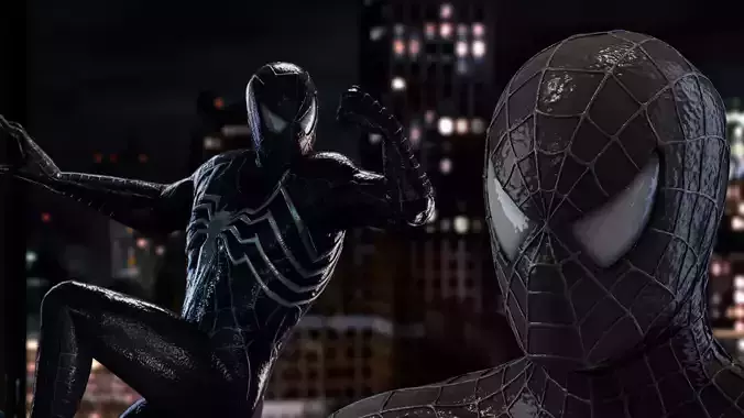 Spider-man Concept Raimi Surge Symbiote Suit