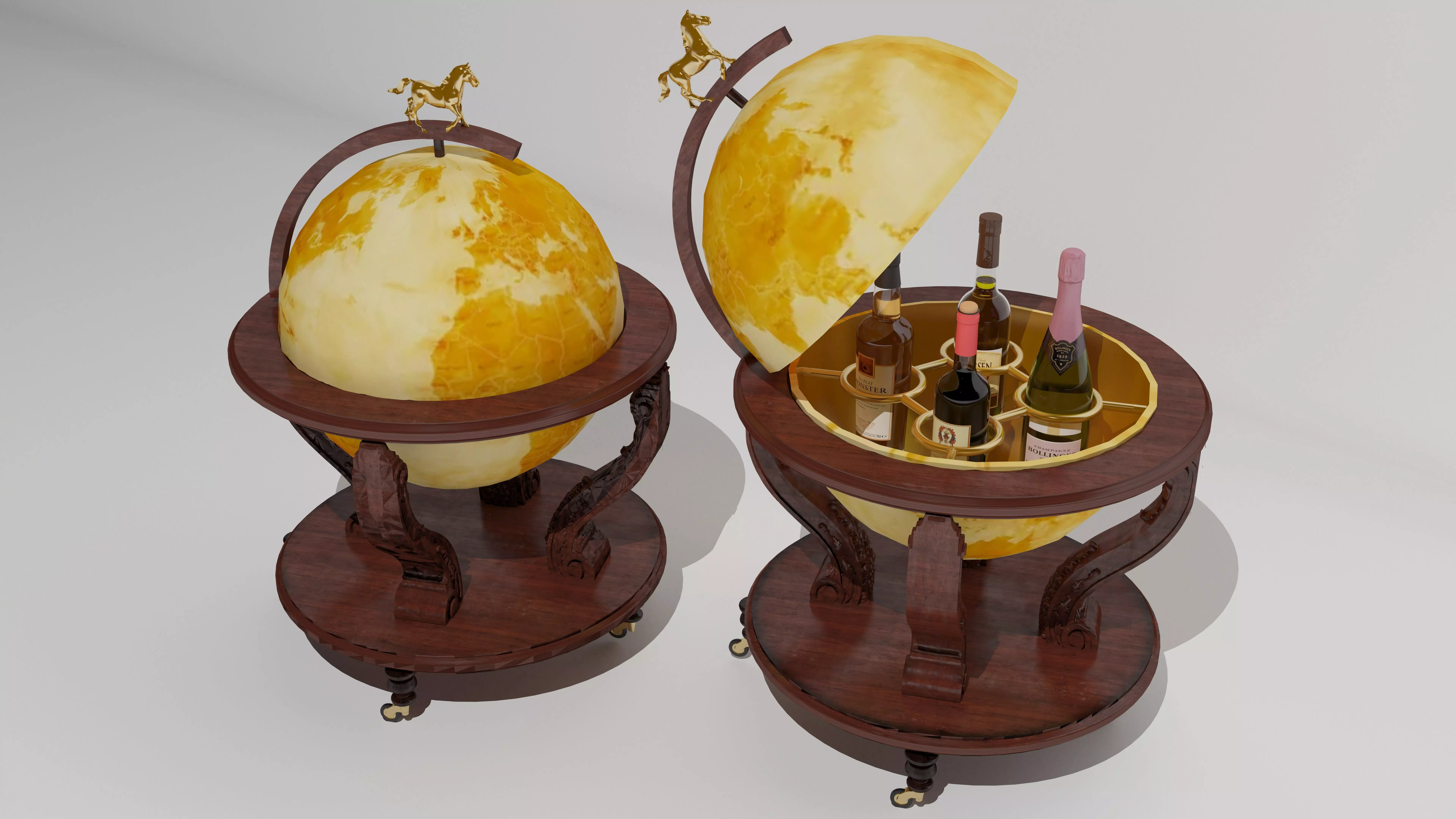 Mini Bar  3D model_0