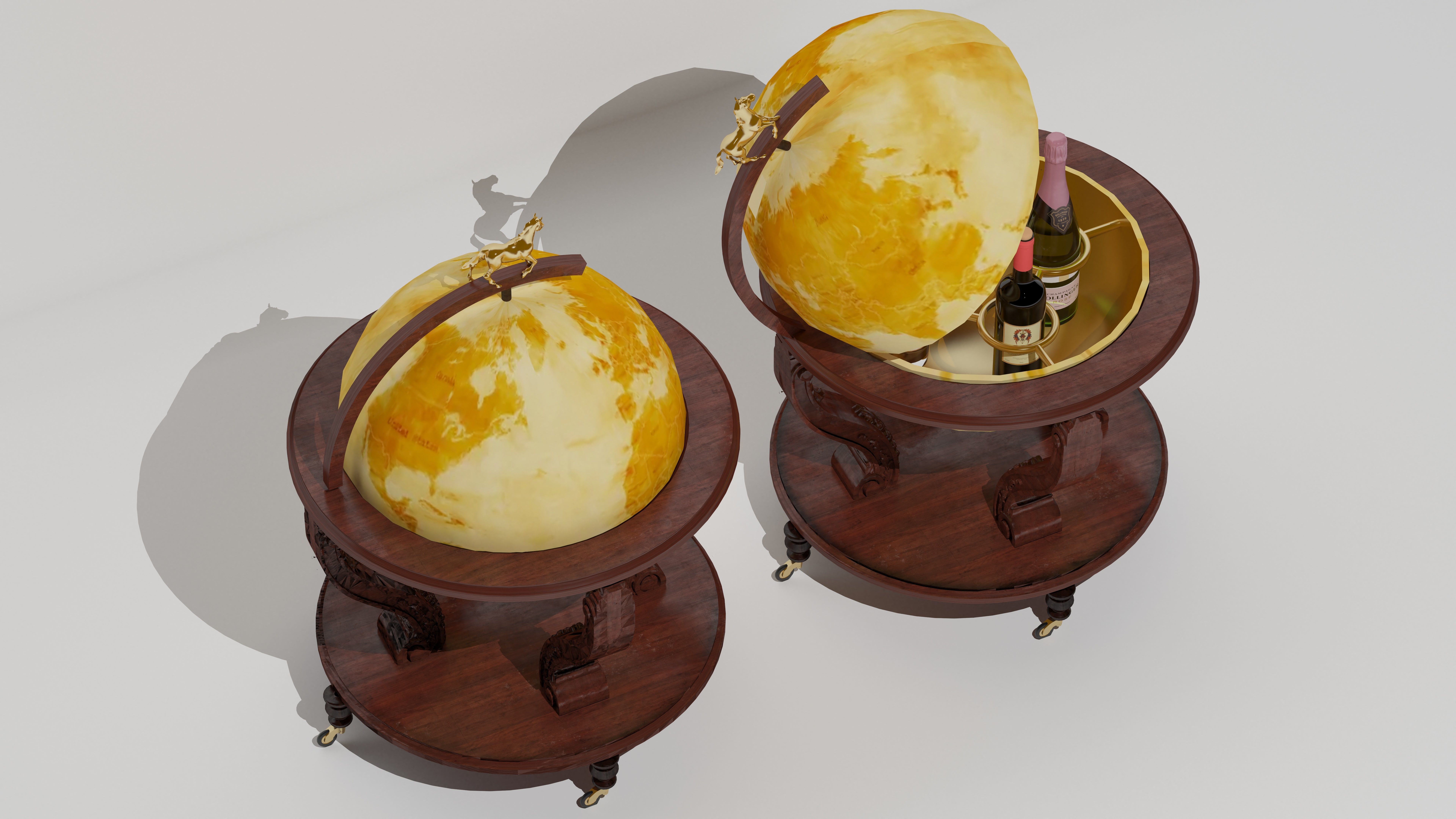 Mini Bar  3D model_11