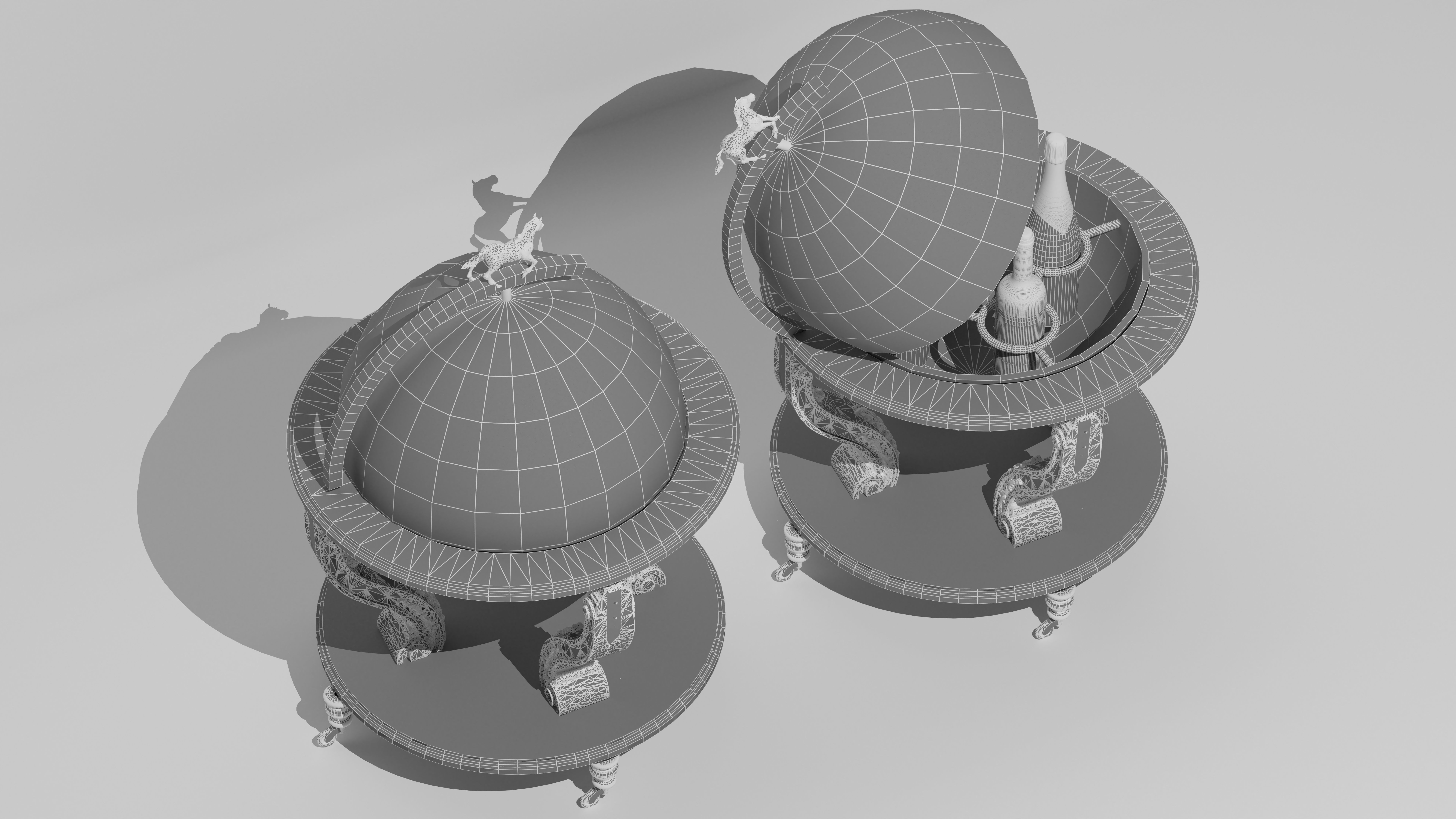 Mini Bar  3D model_12