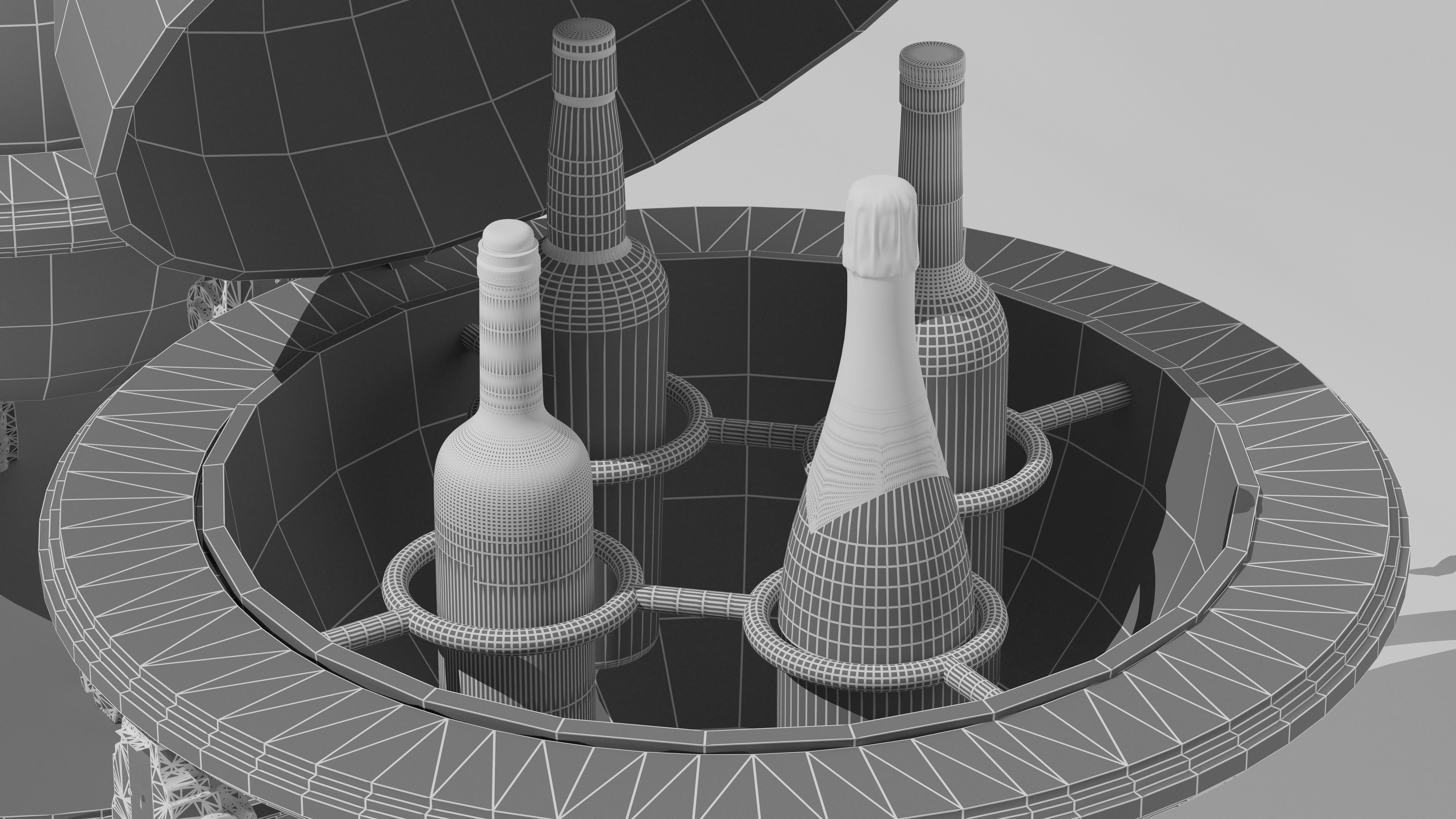 Mini Bar  3D model_13