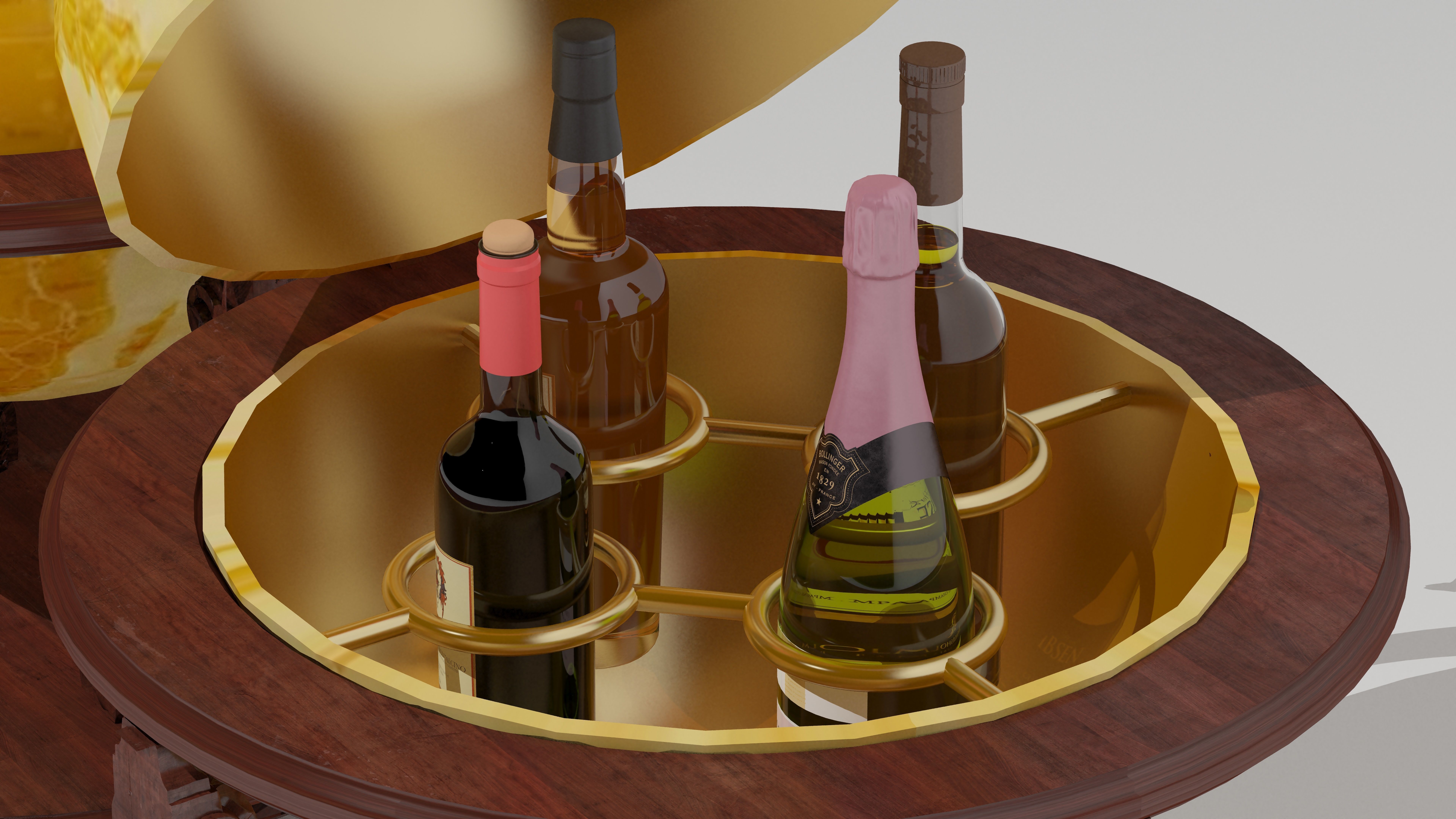 Mini Bar  3D model_1