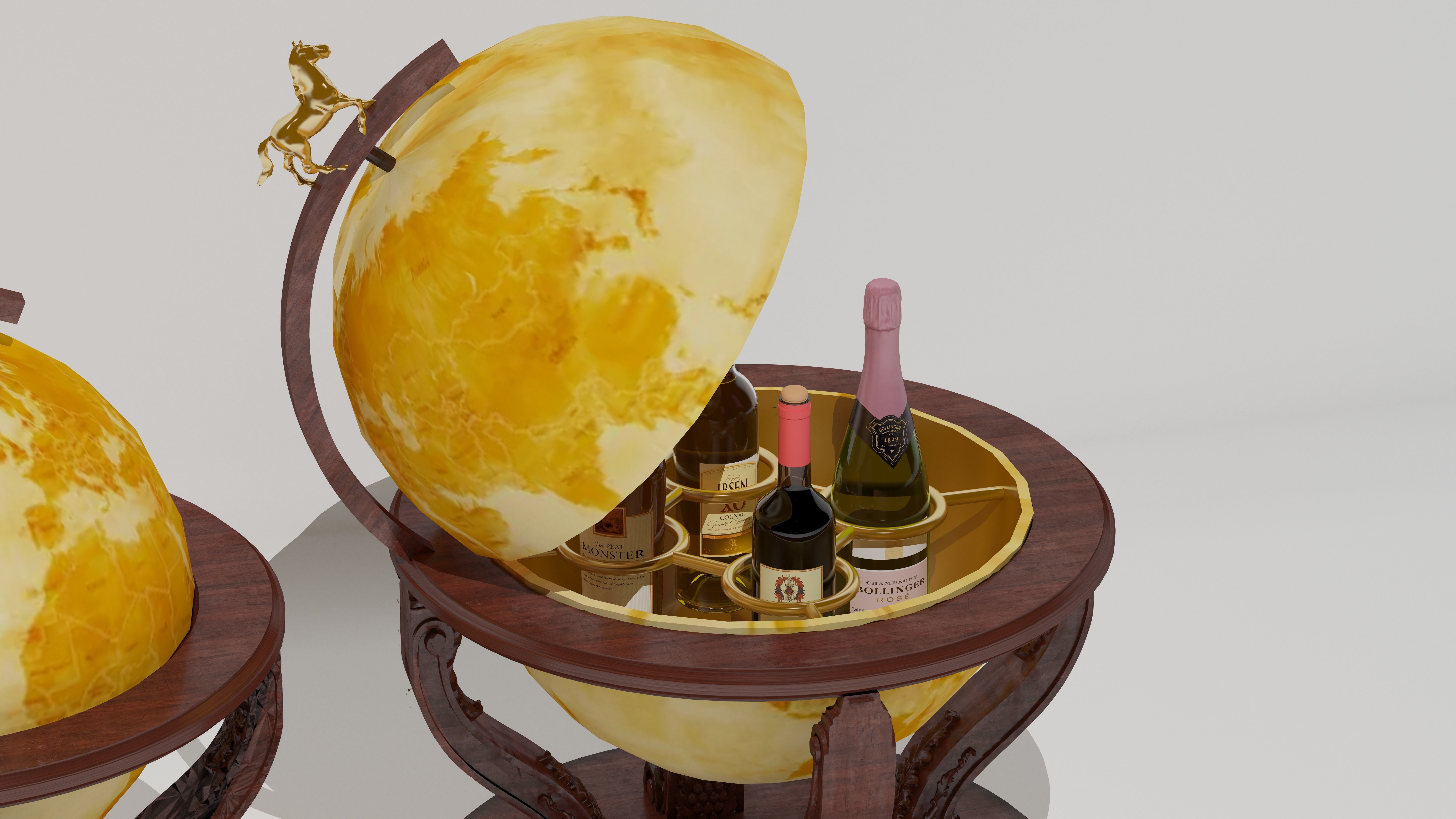 Mini Bar  3D model_10