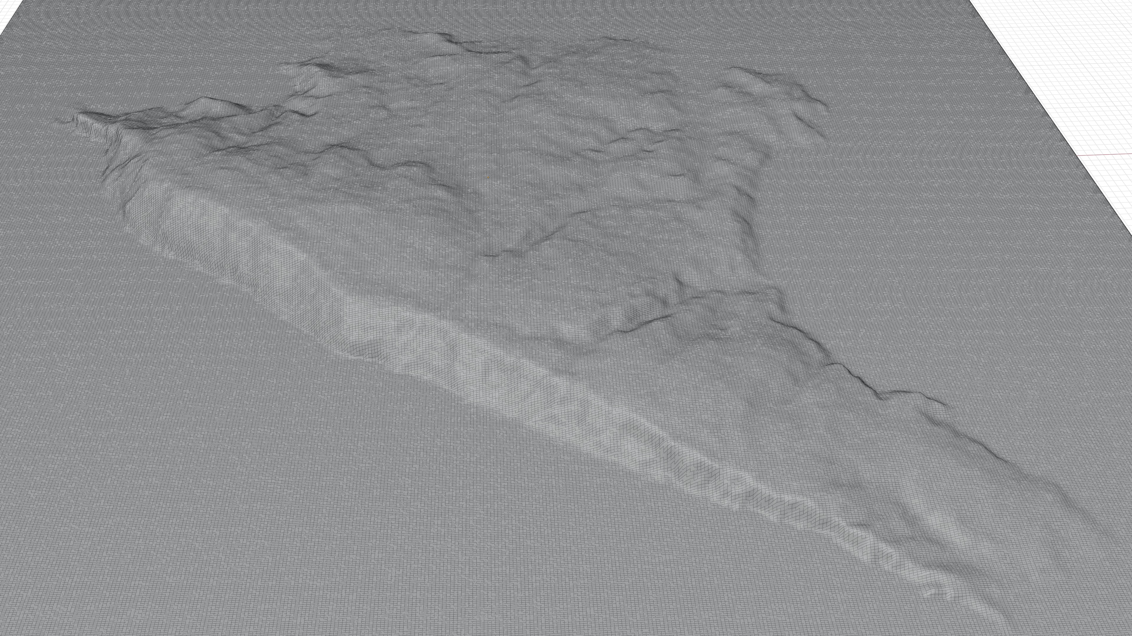 Gavdos island 3d model terrain 3D model_11
