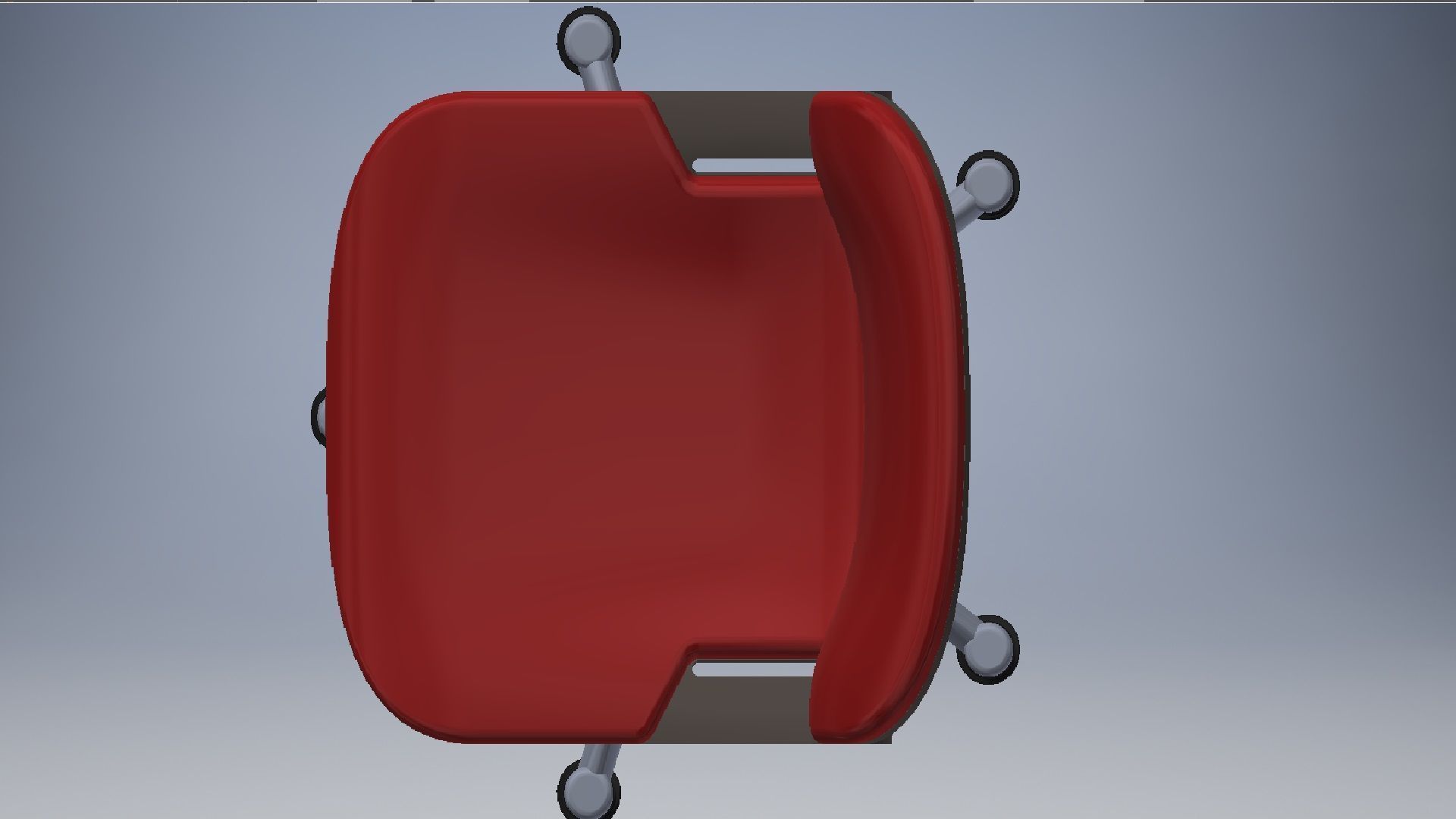 office chair 3D model 3D model_4