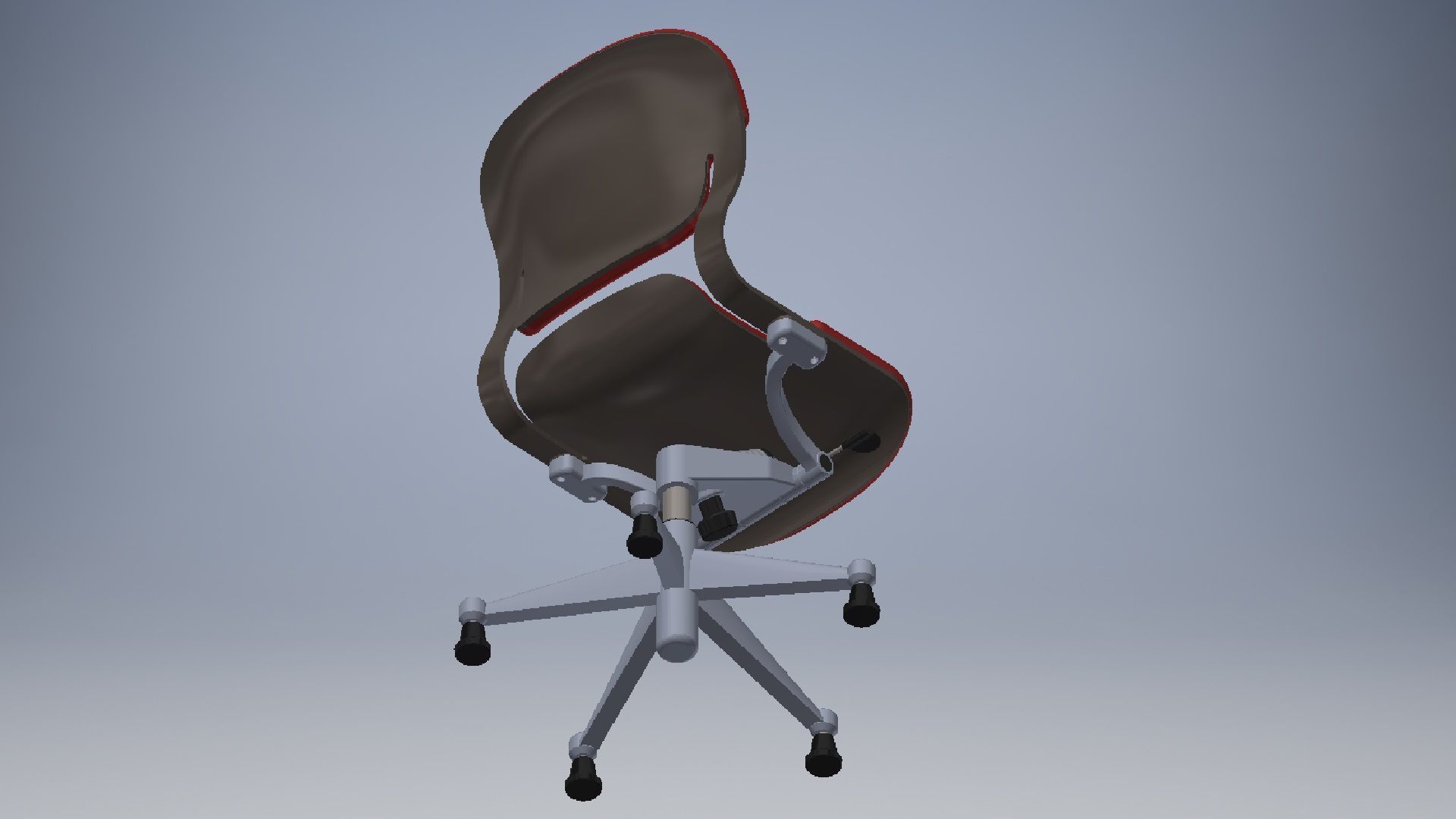 office chair 3D model 3D model_7