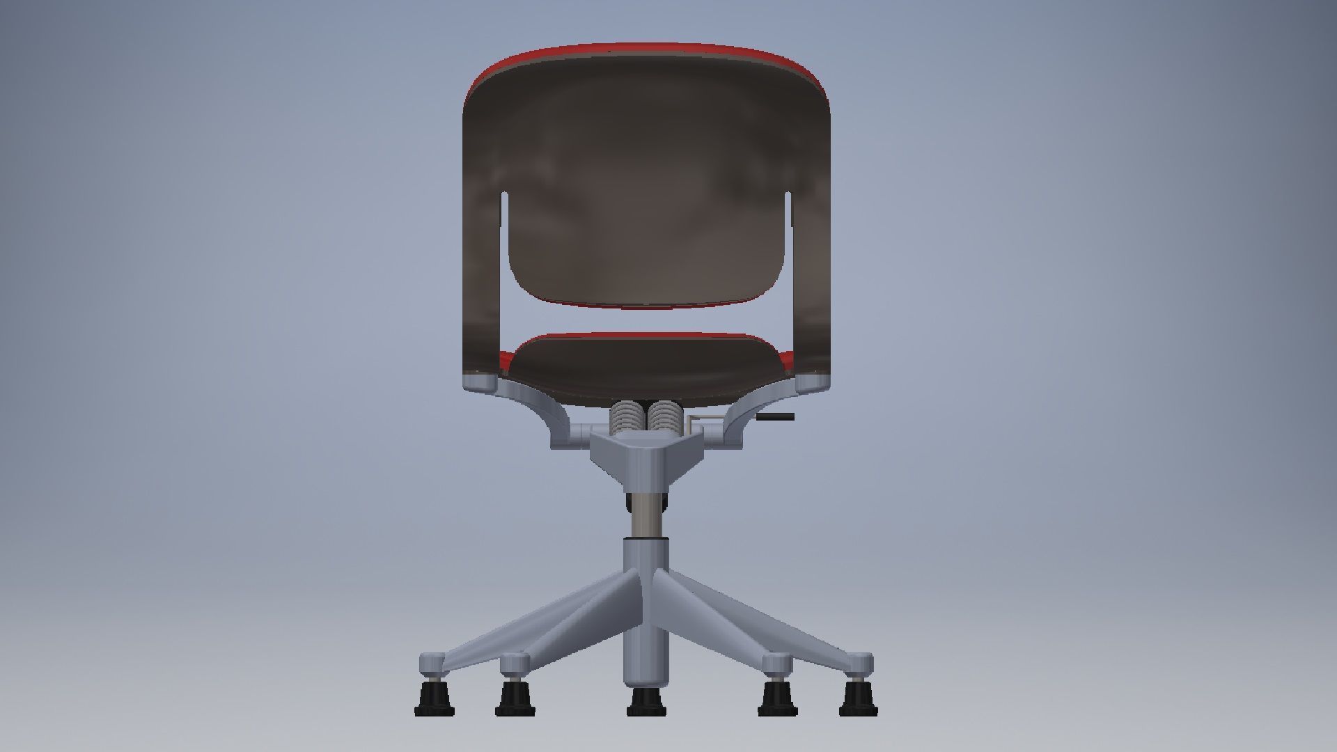 office chair 3D model 3D model_3