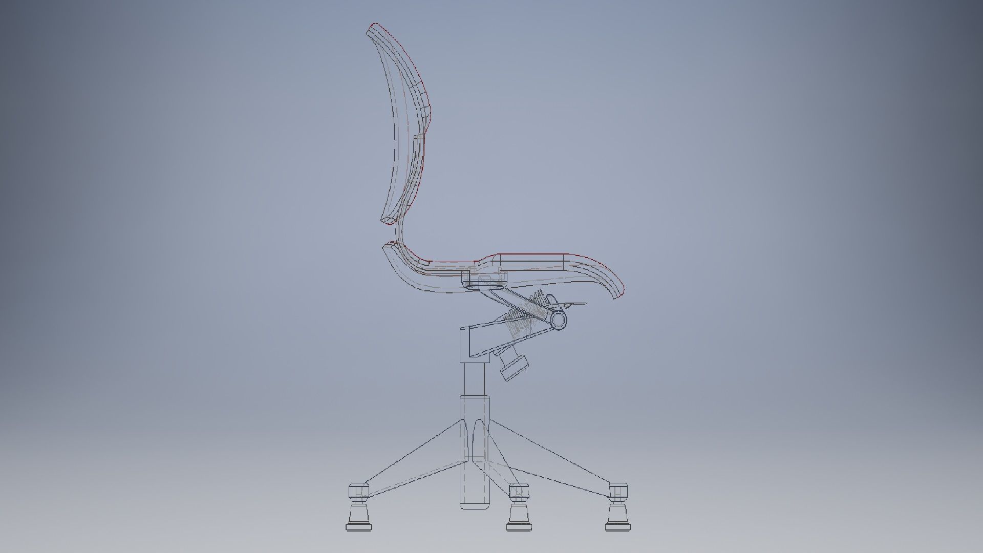 office chair 3D model 3D model_15