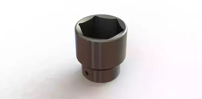 Soquete 45mm x 3-4 pol Socket 3D model