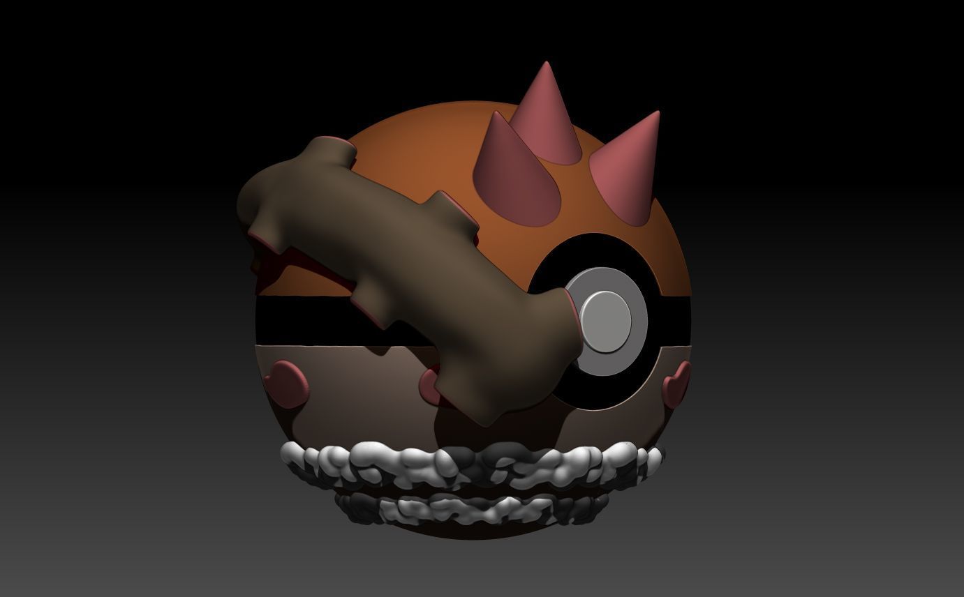 Landorus ball 3D print model_4