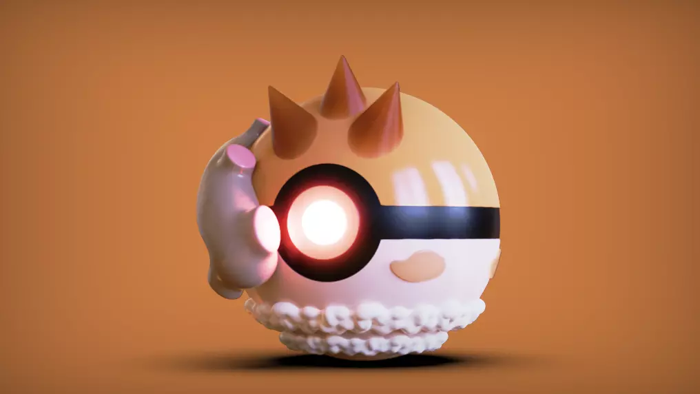Landorus ball 3D print model_0