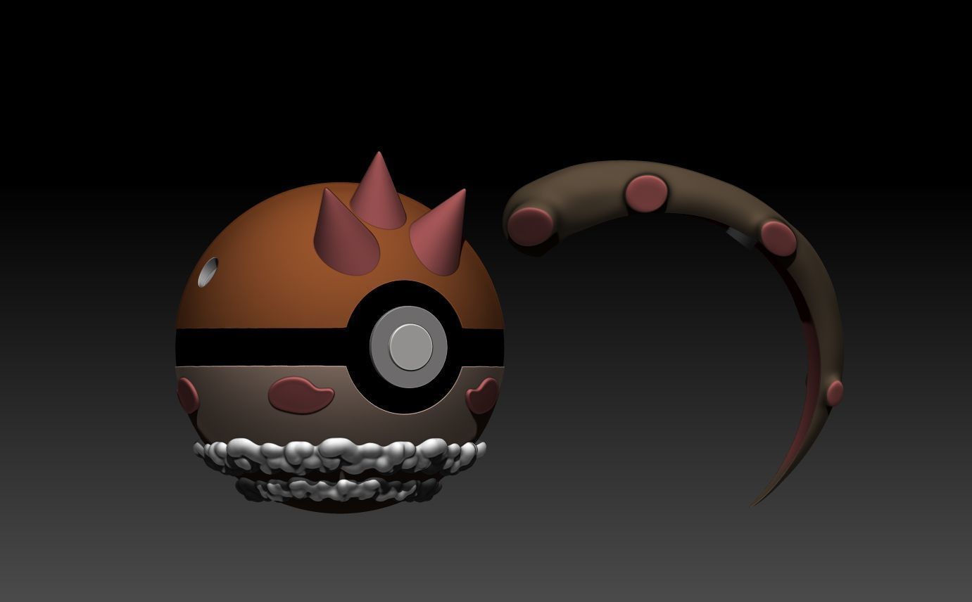 Landorus ball 3D print model_3