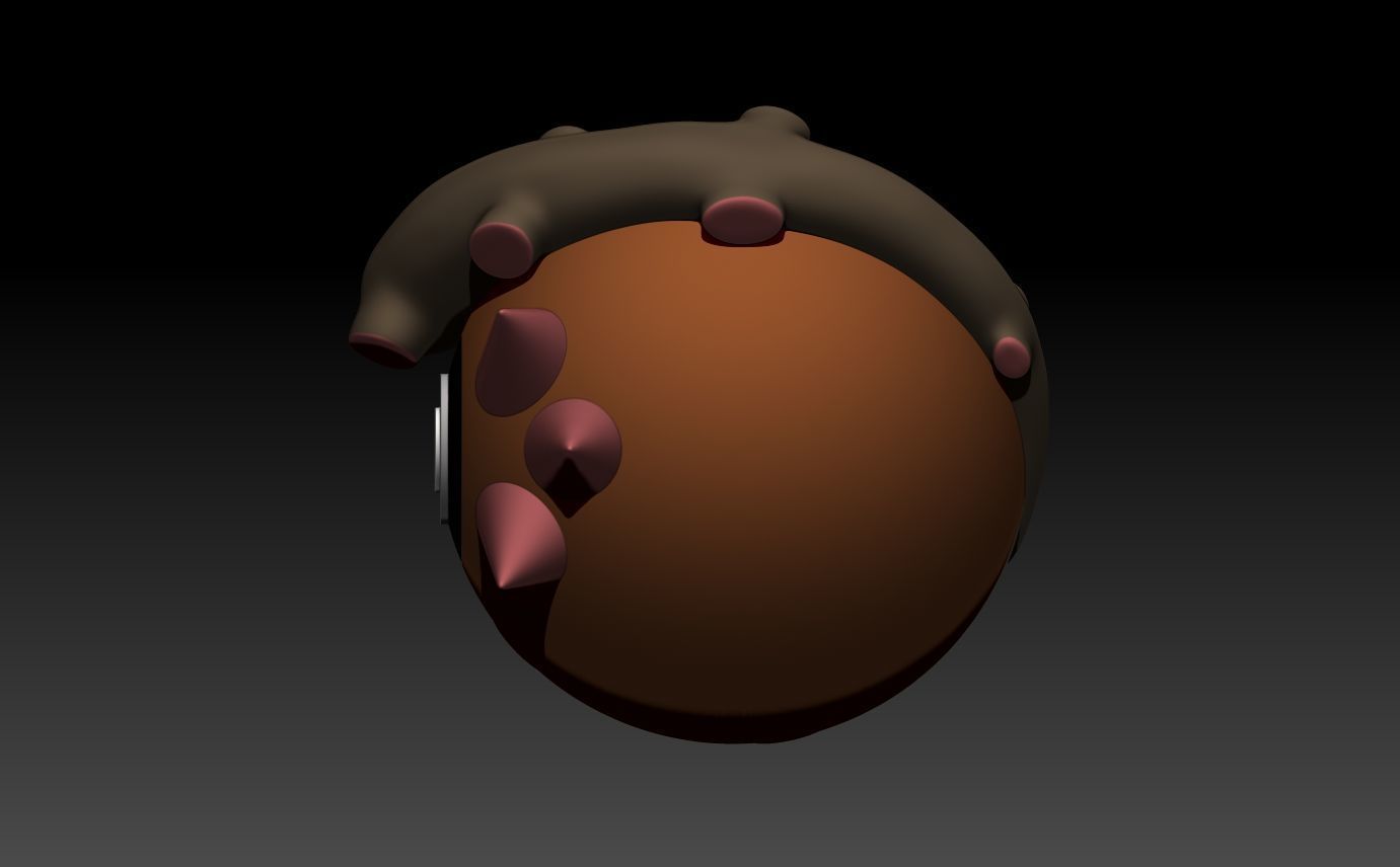 Landorus ball 3D print model_11