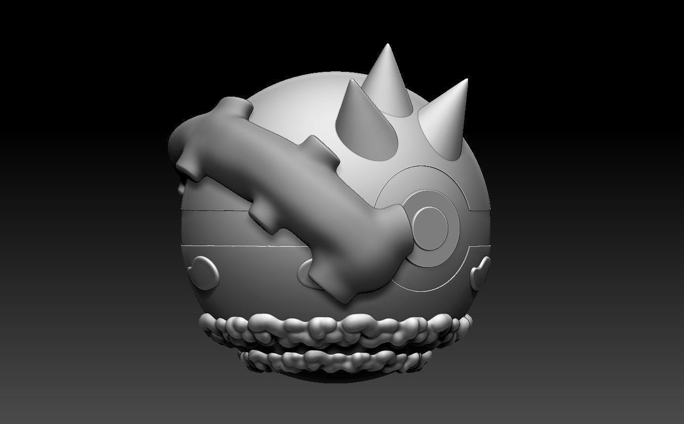 Landorus ball 3D print model_5