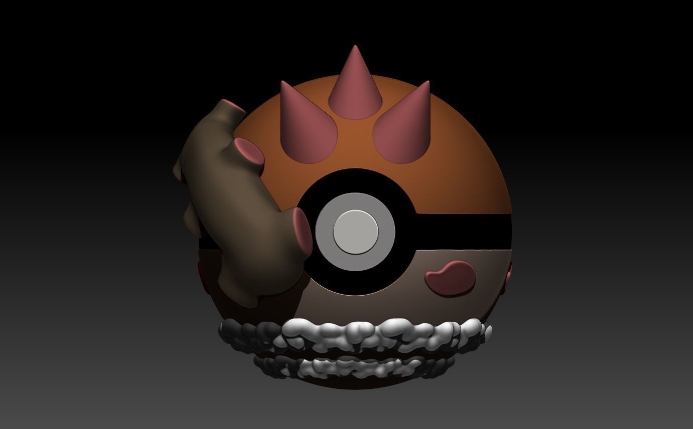 Landorus ball 3D print model_1