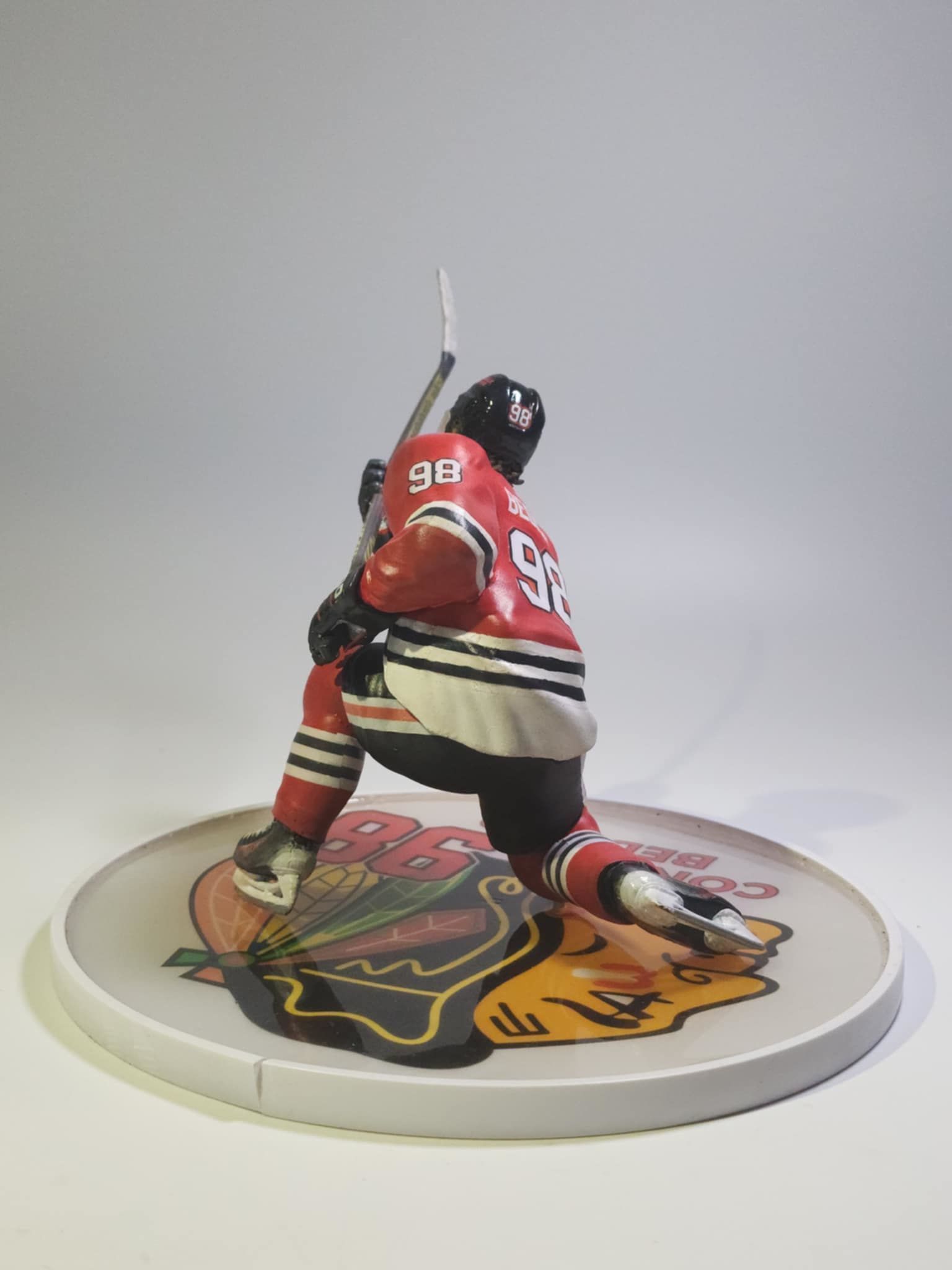 Hockey Player pose Connor Bedard inspired Chicago blackhawks 3D print model_8